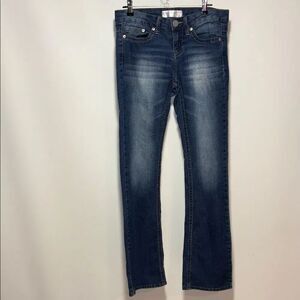 No Boundaries Dark Blue Boot Cut Jeans